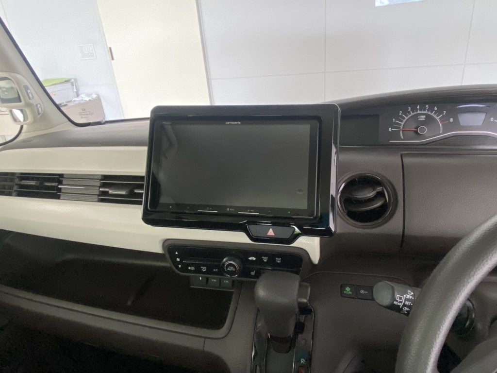 JF3系N-BOXに9インチナビ＆ETC取付 | 静岡県島田市カー用品・持込