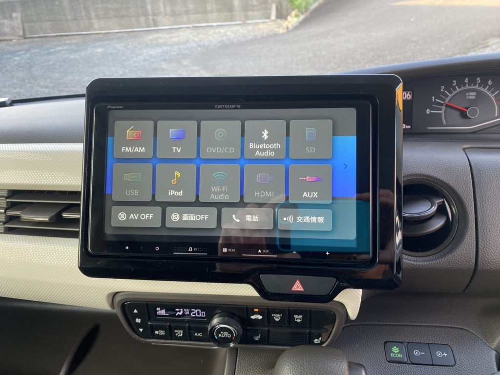 JF3系N-BOXに9インチナビ＆ETC取付 | 静岡県島田市カー用品・持込